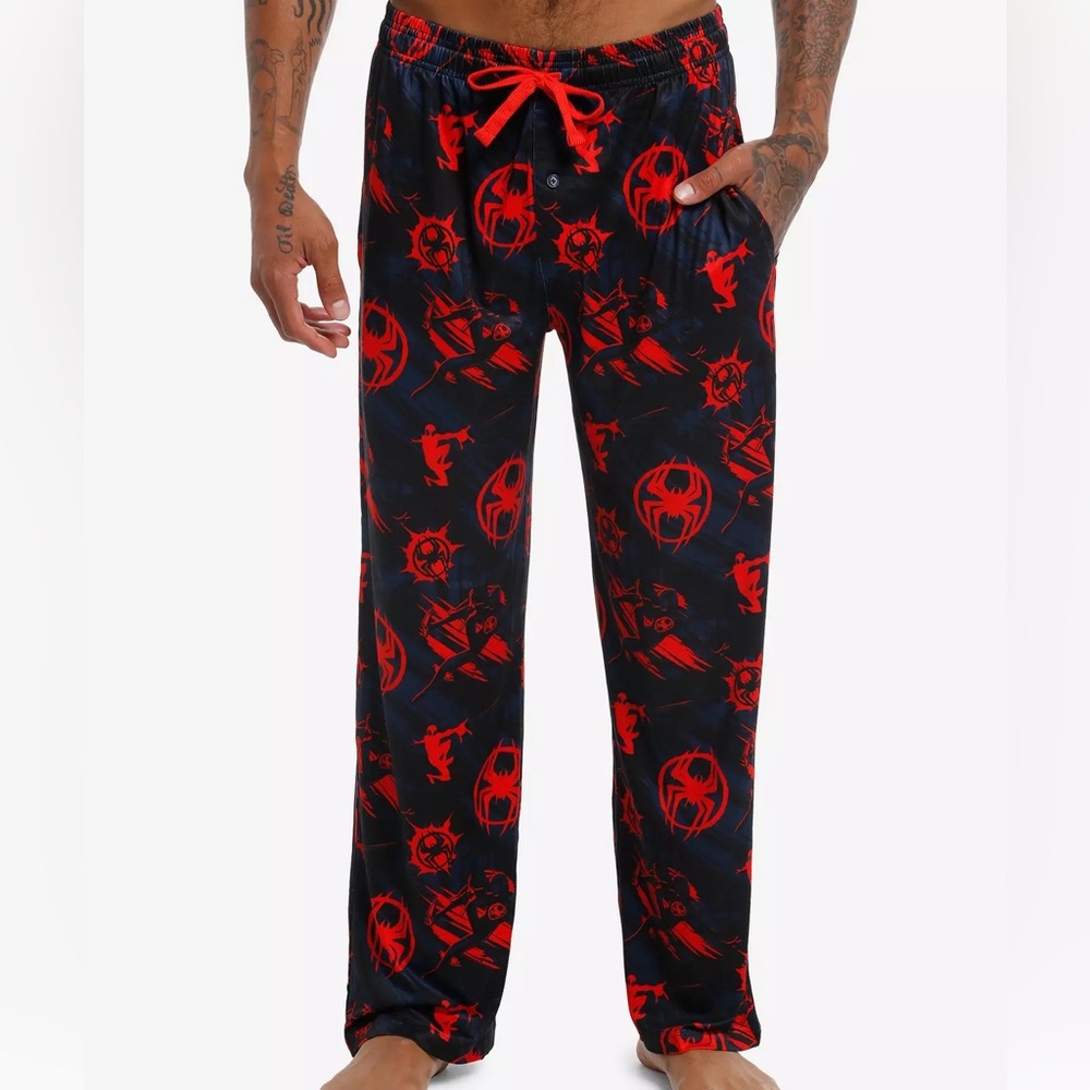 Unisex Marvel Spider-Man: Across The Spider-Verse Miles Morales Pajama Pants